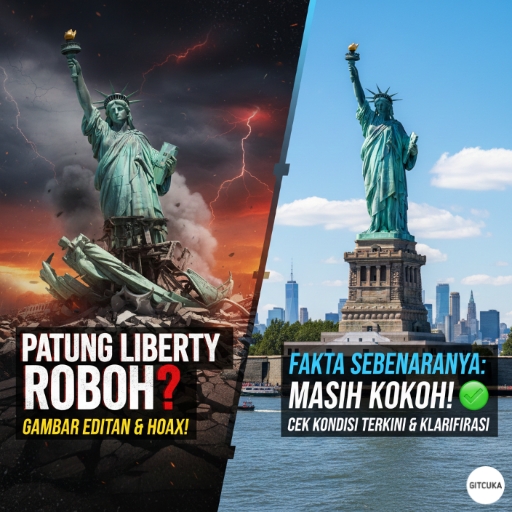 Patung Liberty Roboh: Fakta, Isu, dan Klarifikasi yang Perlu Diketahui